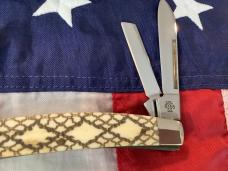 2005 Case xx (Mdl# 6488) Congress w/ Great Rattlesnake Bone Handles -NOS
