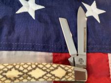 2005 Case xx (Mdl# 6488) Congress w/ Great Rattlesnake Bone Handles -NOS