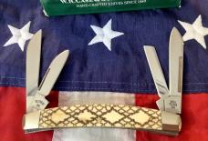 2005 Case xx (Mdl# 6488) Congress w/ Great Rattlesnake Bone Handles -NOS