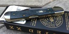 Case XX 2024 Mini Copperlock Blue Denim Canvas Laminate Lock-back Gorgeous!