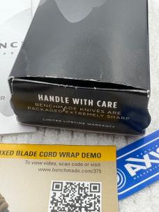 Benchmade 275BK Adamas New In Box Made In USA Discontinued