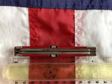Case xx 2003? Trapper -Red Handles with Mother of Pearl Band Mid Handle (Mdl# EX254 SS) -NOS