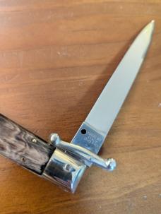 28cm/11" SWINGER TRANSITIONAL RED DOT NICKEL SILVER "D"STAMPED SWEDGE BLADE BRAZILIAN HORN AUTOMATIC