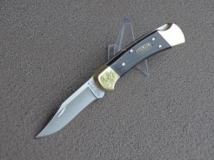 Buck 112 Ranger 50th Anniversary Edition Knife Ebony Handle 420HC Blade - New
