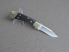 Buck 112 Ranger 50th Anniversary Edition Knife Ebony Handle 420HC Blade - New