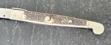 AGA Campolin 16 Inch Sicilian Switchblade Knife, Rare Picklock, Presentation Box, Italy