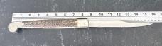 AGA Campolin 16 Inch Sicilian Switchblade Knife, Rare Picklock, Presentation Box, Italy