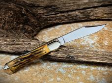1998 Case XX Stag Mini Copperlock 51749L SS In Display Tin