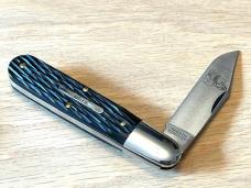 Great Eastern Cutlery GEC Jigged Black Delrin "Rozee" Bullet End Barlow Knife 781124
