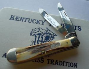 Case 5254 Stag Trapper University of Kentucky Knife 