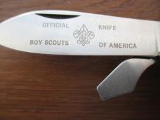 Camillus Official Boy Scout Knife With Full Etch