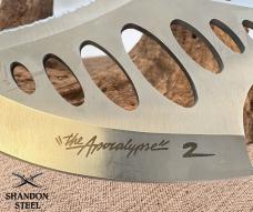 Frost Cutlery Apocalypse 2 Gold Edition Fantasy Knife Leather Sheath NIB 17-941G