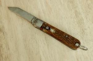 PRESTO WWII M2 PARATROOPER Switchblade Bone Handles