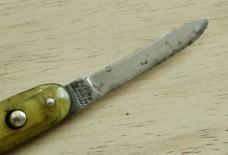 PRESTO Double Cracked Ice Vintage Switchblade Knife