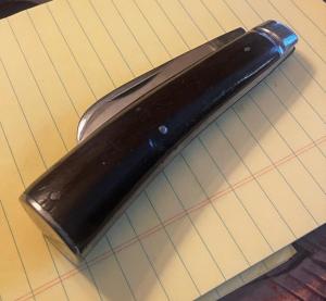 VINTAGE OLD HIBBARD SPENCER FLAT IRON END CAP