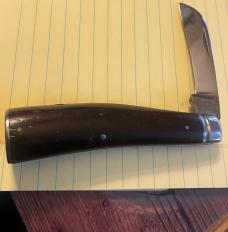 VINTAGE OLD HIBBARD SPENCER FLAT IRON END CAP