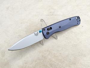 Benchmade 535SL-13 Bugout Folding Knife Blue Aluminum S90V Blade - New