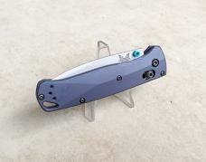 Benchmade 535SL-13 Bugout Folding Knife Blue Aluminum S90V Blade - New
