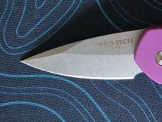 Pro-Tech -- Sprint Automatic Knife -- Purple -- 1.95" Stonewash Blade -- with Box/Pouch