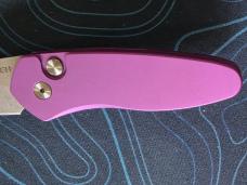 Pro-Tech -- Sprint Automatic Knife -- Purple -- 1.95" Stonewash Blade -- with Box/Pouch
