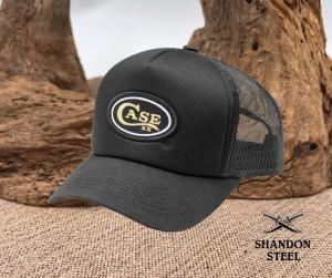Case XX Retro Black Trucker Hat w/Case Knives Logo 41267