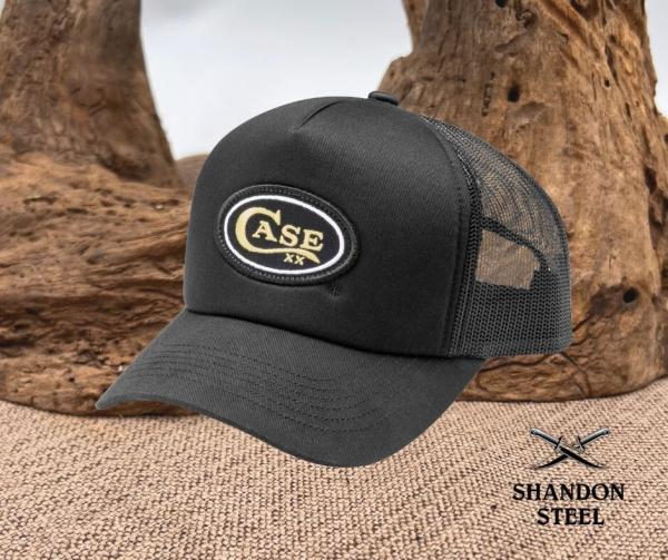 Case XX Retro Black Trucker Hat w/Case Knives Logo 41267