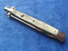 New 13'' Italian Stiletto Brazilian Horn Bayonet Blade by Giovanni Beltrame Maniago Italy 1