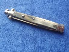 New 13'' Italian Stiletto Brazilian Horn Bayonet Blade by Giovanni Beltrame Maniago Italy 2