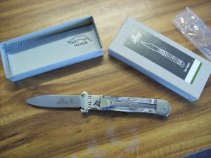 Hubertus Knife Shellpuller Patronenzieher Solingen Germany Brazilian Horn Large Size 11 UNUSED NIB.