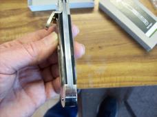 Hubertus Knife Shellpuller Patronenzieher Solingen Germany Brazilian Horn Large Size 11 UNUSED NIB.