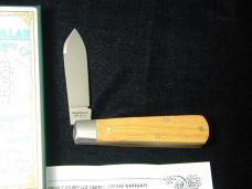 Dollar Knife Co. Osage Orange Wood With Orange Shield Jack Knife NIB from Cooper Cutlery USA OO-OS