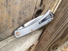 Buck 110 Slim Pro TRX Folding Knife - 2023 Legacy Collection Titanium Handle S45VN Blade - New