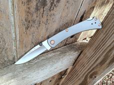 Buck 110 Slim Pro TRX Folding Knife - 2023 Legacy Collection Titanium Handle S45VN Blade - New