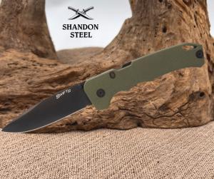 Cold Steel Swift III Atlas Lock AO Green G10 Folding CPM-M4 Pocket Knife FL40AT