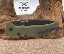 Cold Steel Swift III Atlas Lock A/O Green G10 Folding CPM-M4 Pocket Knife FL40AT