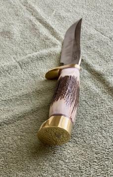Randall Made Knife Model 3-7” Hunter Stag W/Extras New