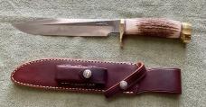 Randall Made Knife Model 5-8” Camp & Trail Knife Stag W/Extras New