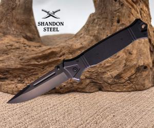 Rough Rider RR Pocketknife Black Synthetic Handle Drop Point Liner Lock RR2644