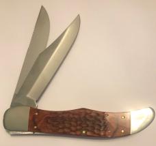 New In Original Box 2023 Case Large Rosewood Folding Hunter And Sheath