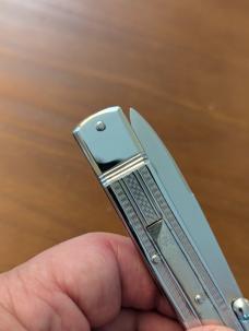 BONSA 20CM - 8 INCH CHROMIUM SWINGUARD AUTOMATIC 