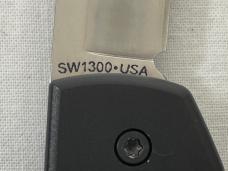 SMITH & WESSON USA SW1300 Black Twist Drop Point Automatic #01403 w/ OMP Box