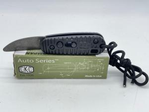 COLONIAL KNIFE CO COL210 Blackie Collins Oxygen Tank Key Automatic w OMP Box