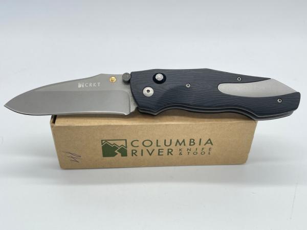 CRKT 1120 Elishewitz Anubis Push Button Automatic w/ OMP Box CRKT 1120 Elishewitz Anubis Push Button Automatic w/ OMP Box