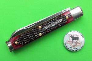 Great Eastern Cutlery Tidioute 412226 "The New Town Physician" Black Raspberry Jigged Bone