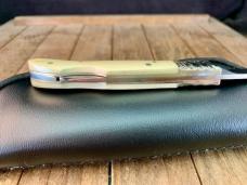 A.G. Russell Lockback Smooth Natural White Bone Seki  Japan 1996