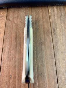 A.G. Russell Lockback Smooth Natural White Bone Seki  Japan 1996
