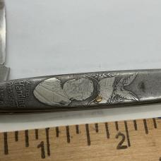 Rare antique 2blades WARREN G HARDING PRESIDENT COMMEMORATIVE KNIFE MADE BY NEUMANN& Co in GERMANY 