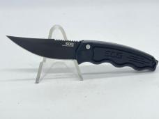 SOG ST-11 Mini SOG-TAC Black Tini Push Button Automatic w/ OMP Box