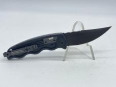 SOG ST-11 Mini SOG-TAC Black Tini Push Button Automatic w/ OMP Box