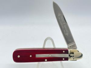 BOKER TREE BRAND 712 Solingen Germany Red Bone Lever Lock Automatic
